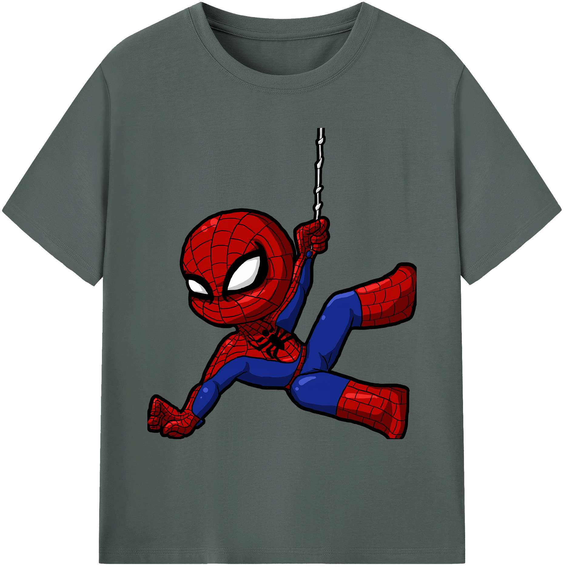 （画像用） Spider Man スパイダーマン 綿100％ メンズ半袖Tシャツ｜肌触りやわらか＆通気性